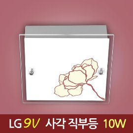 15050 [LG 2835 9V] 레몬쉬폰 레드 직부등_10W